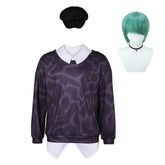 Baby Saja Shirt mit Mütze K-Pop: Demon Hunters Saja Boys Baby Saja Outfits Perücke